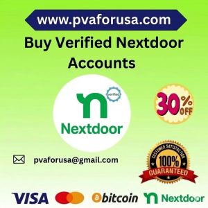 Buy Verified Nextdoor Accounts